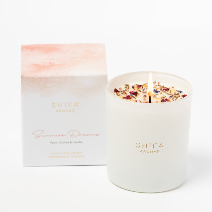 Shifa Aromas Luxury Glass Candles