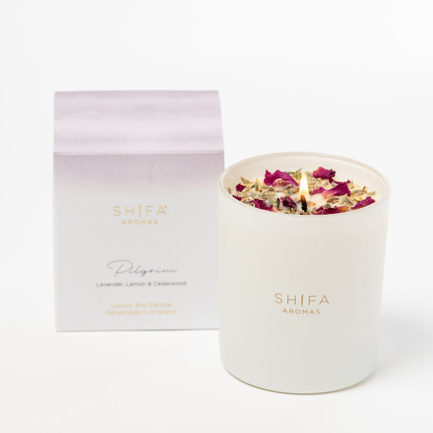 Shifa Aromas Luxury Glass Candles