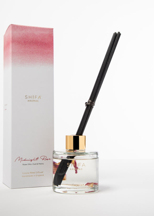 Midnight Rose Reed Diffuser | Rose, Oud & Peony