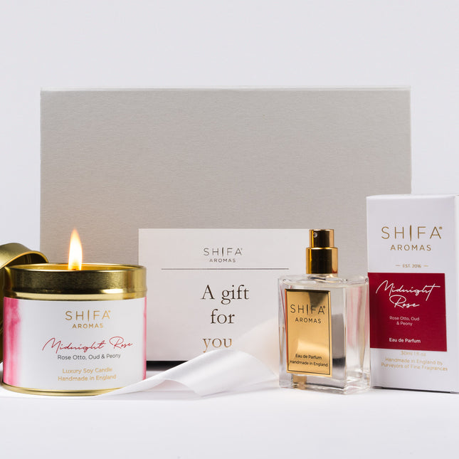 Midnight Rose - Perfume & Candle Gift-set