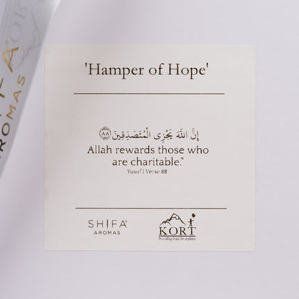 Hamper of Hope - KORT x Shifa Aromas - Limited Ed. - Shifa Aromas