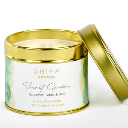 Secret Garden - Shifa Aromas - Scented Soy Candle - Luxury Candles
