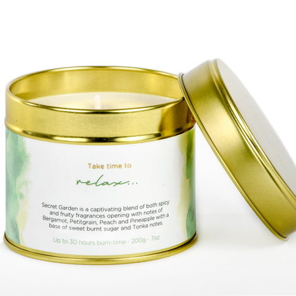 Secret Garden - Shifa Aromas - Scented Soy Candle - Luxury Candles