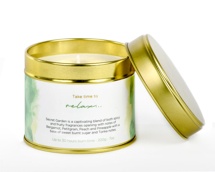 Secret Garden - Shifa Aromas - Scented Soy Candle - Luxury Candles