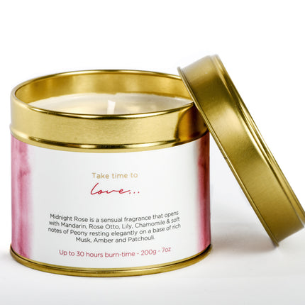 Midnight Rose - Shifa Aromas - Scented Soy Candle - Luxury Candles